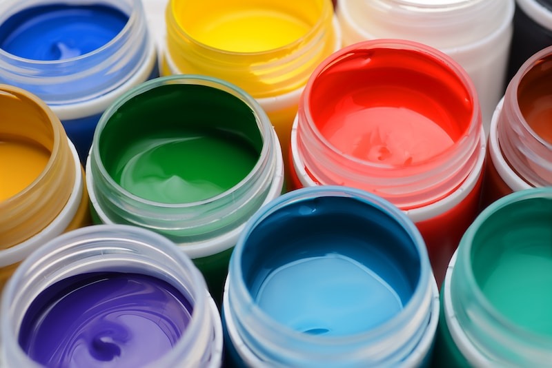 acrylic paint