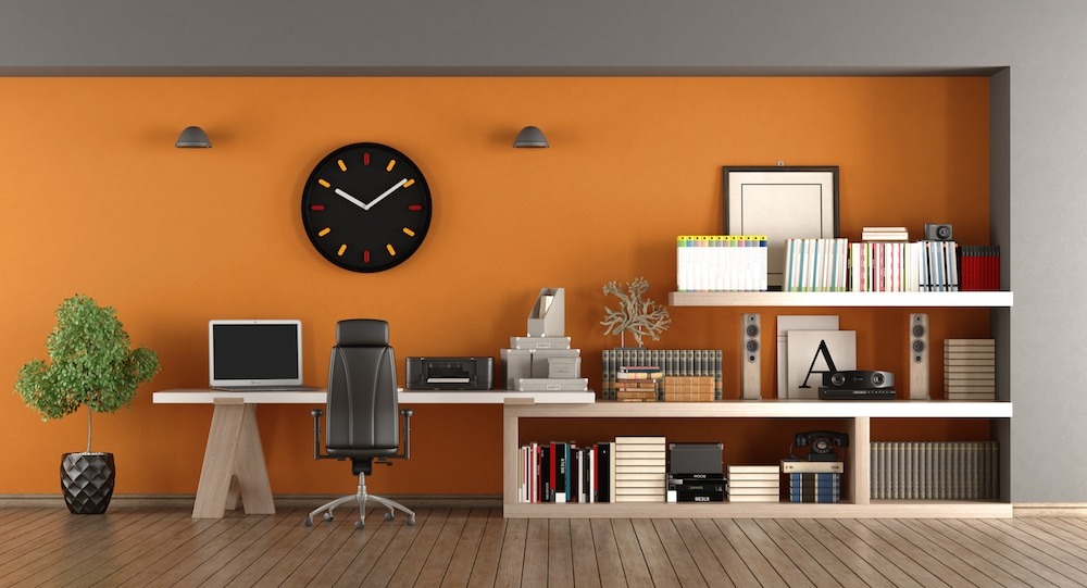 Modern home workplace