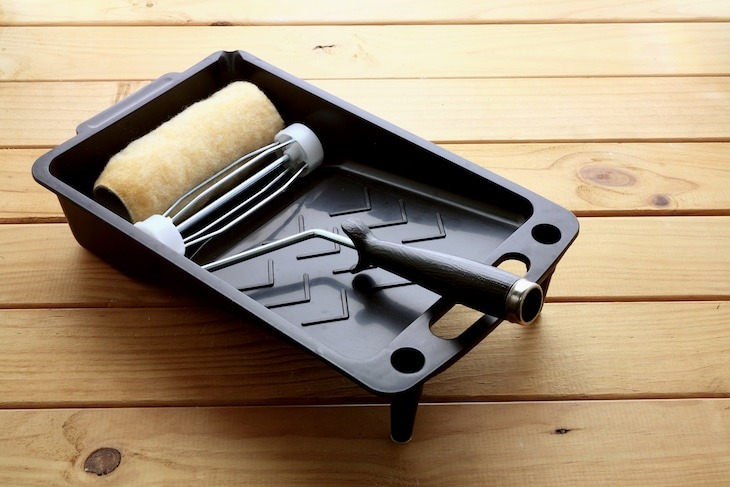 Paint Roller and Tray