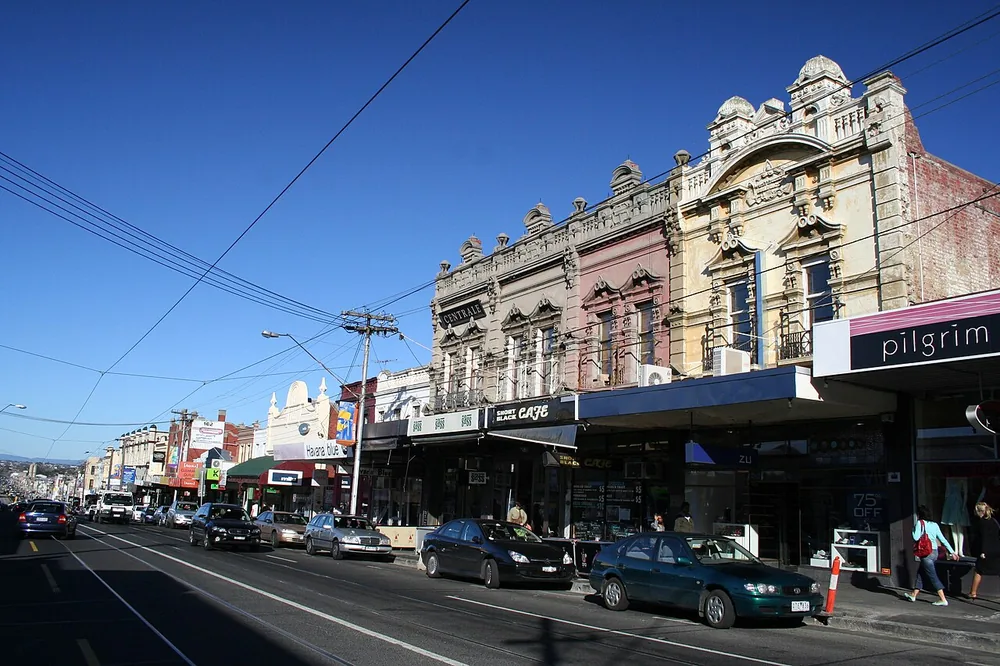 Bridge Road, the main shopping strip in Richmond