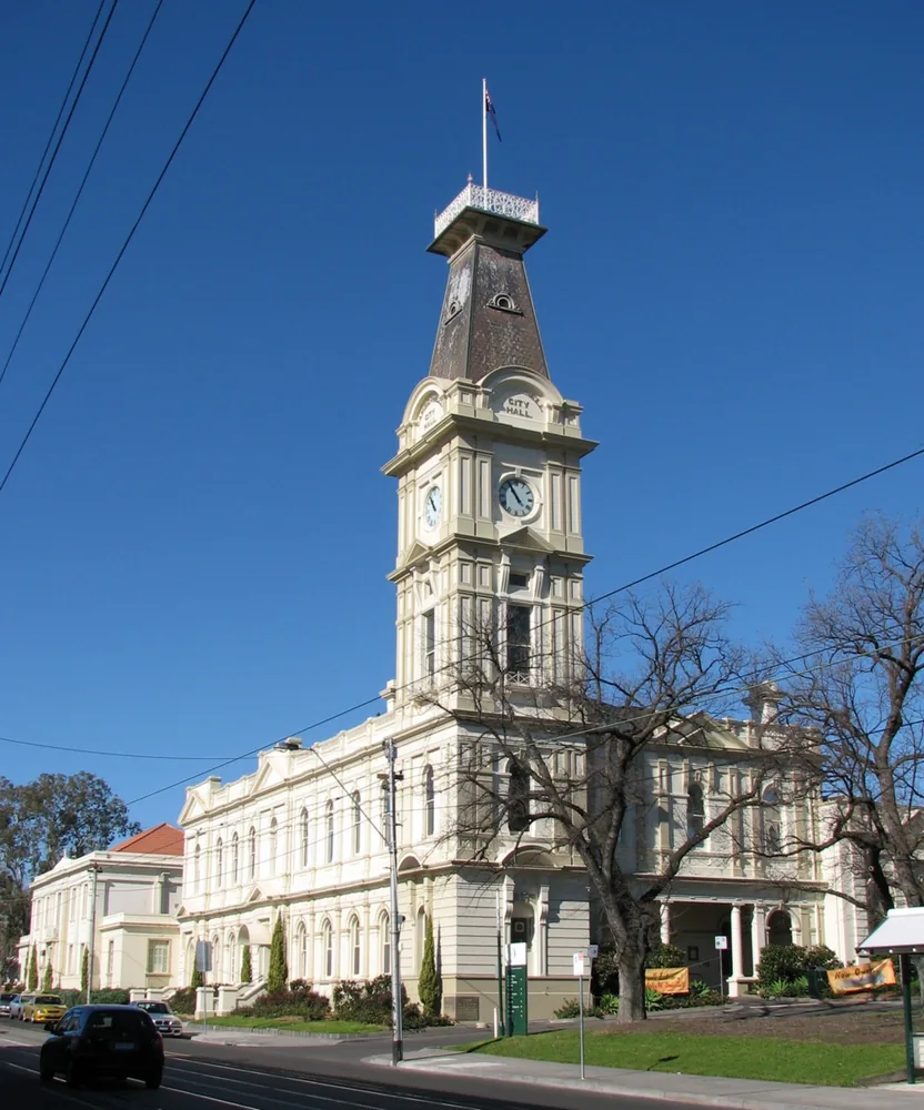 Camberwell Town Hall on Camberwell Road