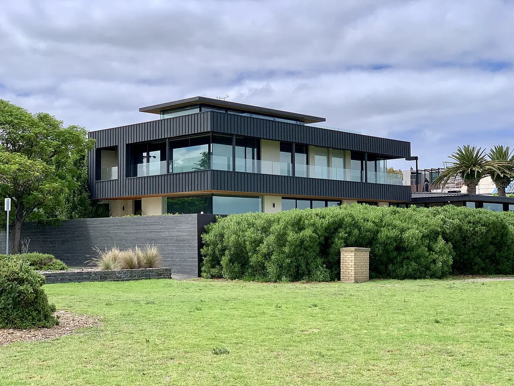 A house on the Brighton foreshore