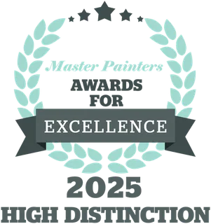 Master Painters Awards for Excellence 2025 High Distinction