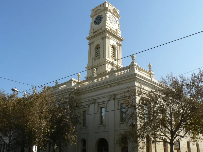 Prahran Town Hall on Chapel Street