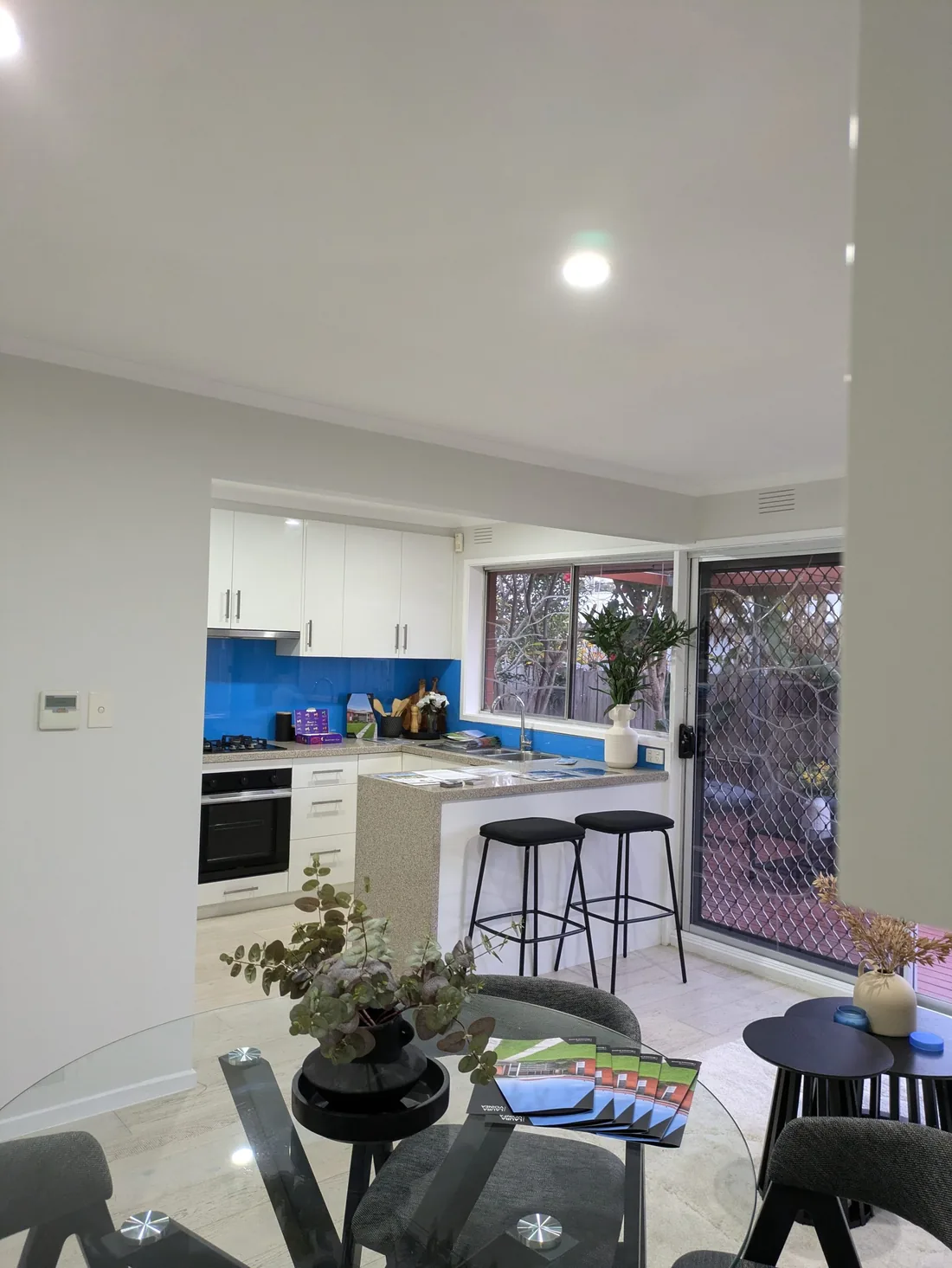Kitchen and dining repaint on Woomera Avenue, Keysborough