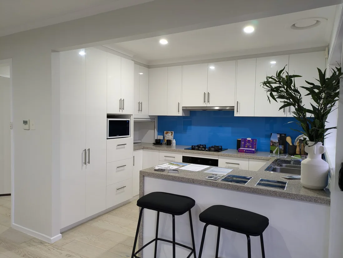 Kitchen repaint on Woomera Avenue, Keysborough