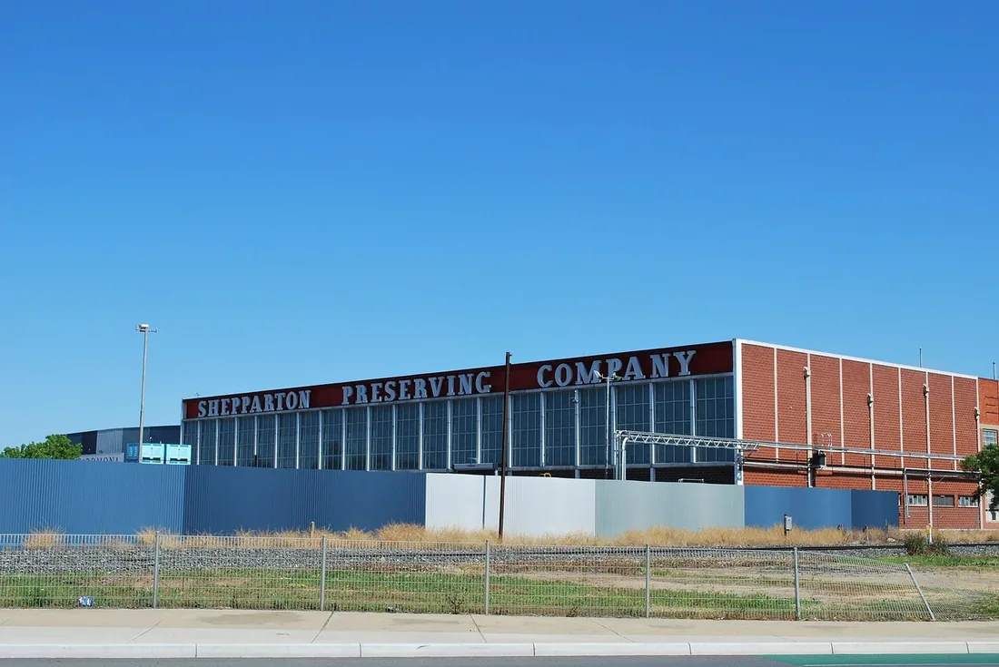 The SPC cannery buildings on Andrew Fairley Avenue, Shepparton