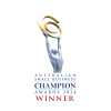 Australian Small Business Champion Awards 2024 Winner Trophy.